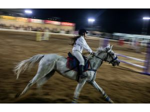 Gazze'de engel atlama şampiyonası