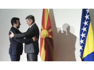 Makedonya Başbakanı Zaev Bosna Hersek'te
