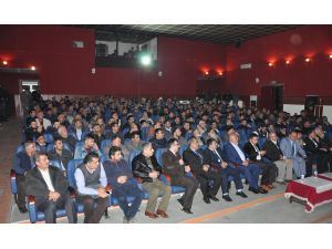 Fatih Erbakan Sorgun’da konferans verdi
