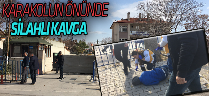 Konya'da silahlı kavga: 2 yaralı
