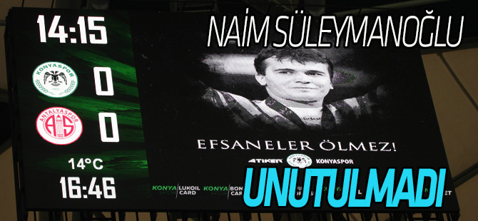Naim Süleymanoğlu  UNUTULMADI