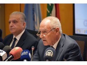 Arap Birliği Genel Sekreteri Ebu Gayt, Lübnan'da