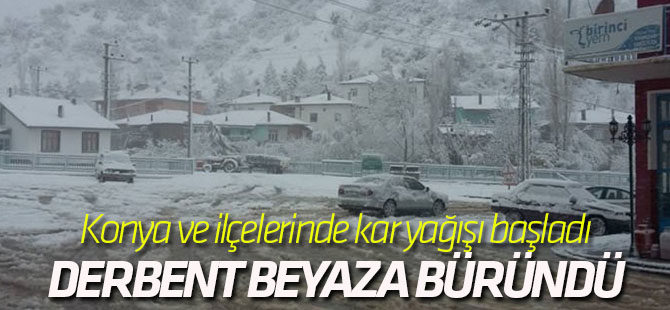 Derbent Beyaza Büründü