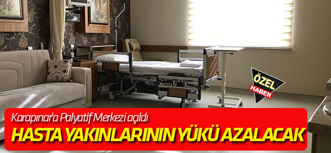 Karapınar'a Palyatif Merkezi açıldı