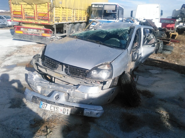 Konya'da trafik kazası: 1 ölü