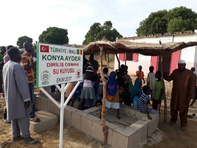 AYDER,Mali’de Su Kuyusu Açtı