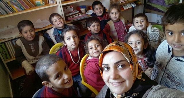 Hem öğretmen hem hademe hem de anne