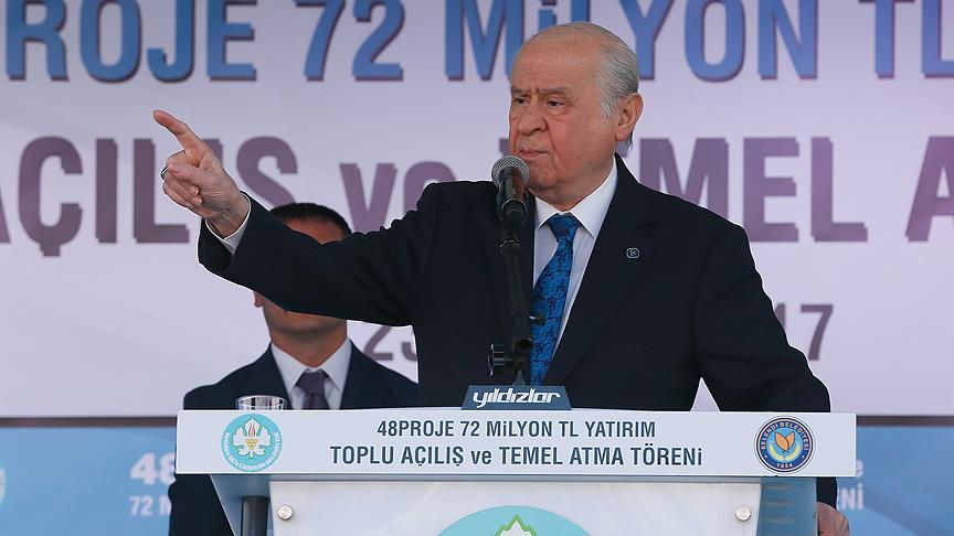 Bahçeli: Cepheleşme keskinleşirse MHP buna duyarsız ve tepkisiz kalmayacaktır