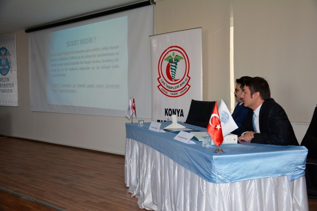 Selçuk Üniversitesi Tıp Fakültesi’nde Sağlıkta Şiddet Konuşuldu
