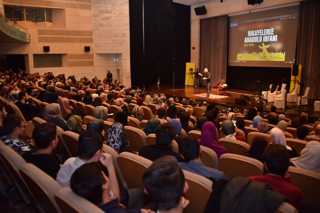 Şehir Konferanslarında “Hikayelerle Anadolu İrfanı” Anlatıldı