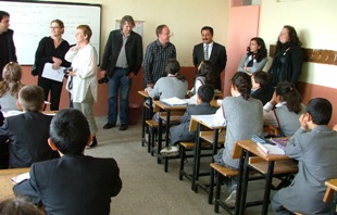 İsveçli öğretmenler Kulu'yu gezdi