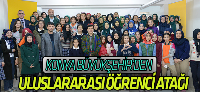 Büyükşehir Uluslararası Öğrencilerle Bir Örnek Proje Daha Başlattı