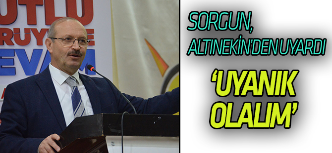 Ahmet Sorgun, Türkiye Yazarlar Birliği 20. Olağan Genel Kurulu'nda konuştu