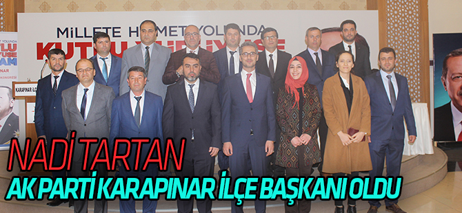 AK Parti Karapınar İlçe Kongresi yapıldı