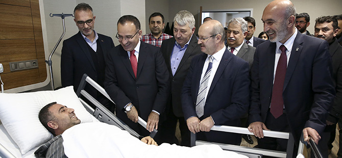 Bozdağ, Okur'u ziyaret etti