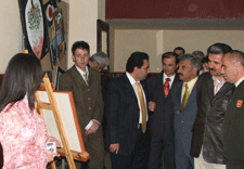 Güzel sanatlar grubundan sergi