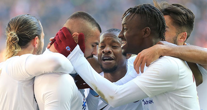 Trabzonspor deplasmanda galip