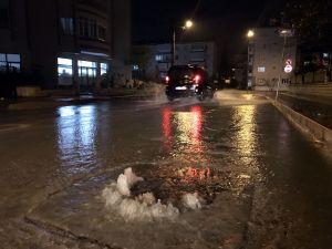 Edirne'de etkili sağanak