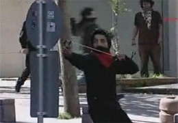 1 Mayıs'ı sapanla kutladılar!