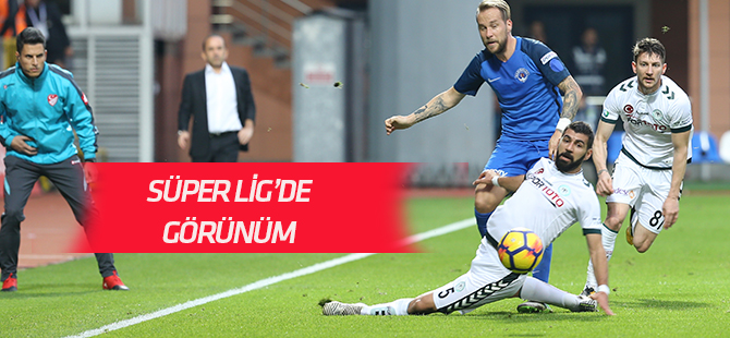 Süper Lig'de görünüm