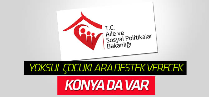 Bakanlıktan yoksul çocuklara sosyal destek