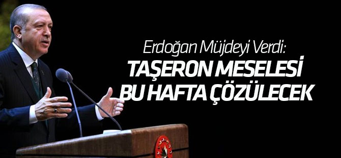 Erdoğan Müjdeyi Verdi: Taşeron Meselesi Bu Hafta Çözülecek