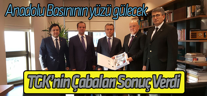 Anadolu basının yüzü gülecek