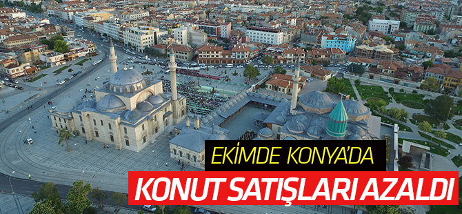 Ekim’de konut satışları azaldı
