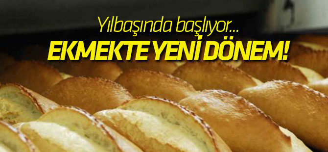Ekmekte yeni dönem! Artık 10'ar gram...