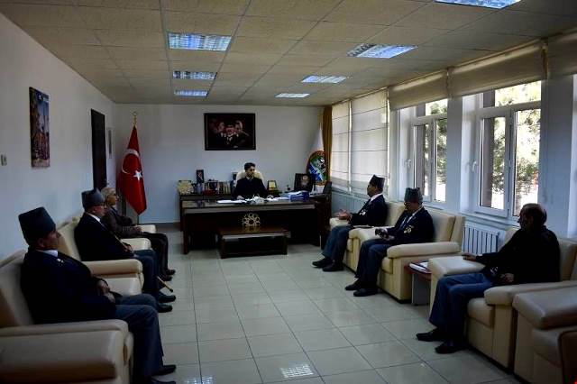 Kaymakam Erdoğan'a ziyaretler