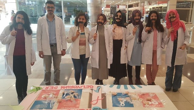 Tıp fakültesi öğrencilerinden farkındalık etkinliği