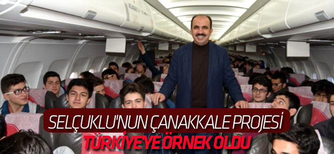 Selçuklu'nun Çanakkale Projesi Türkiye'ye Örnek Oldu