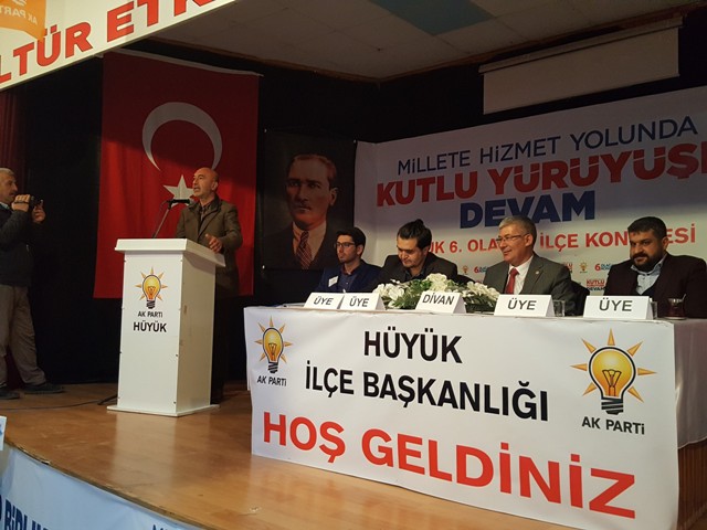AK Parti Hüyük ve Derebucak'ta ilçe kongreleri