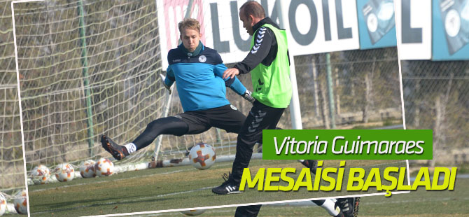 Atiker Konyaspor'da Vitoria Guimaraes maçı hazırlıkları