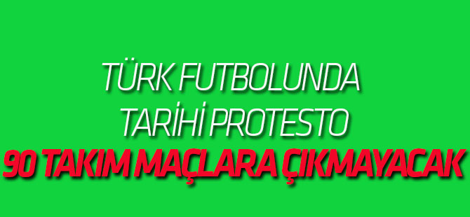 TFF 2. ve 3. Lig Takımları, Maçlara Çıkmama Kararı Aldı