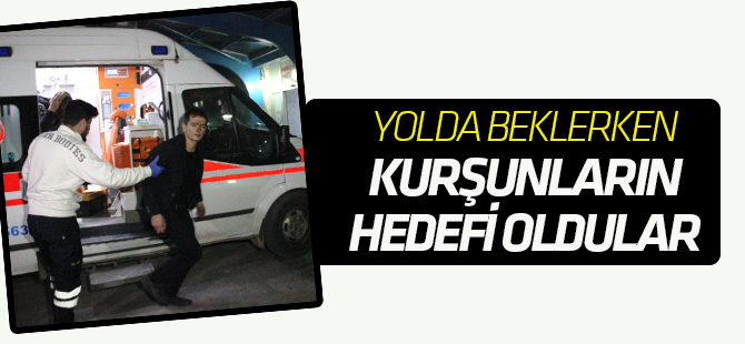 Otomobilden Açılan Ateşle 2 Kişi Yaralandı