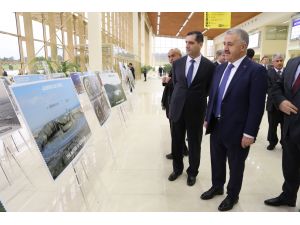 Ulaştırma, Denizcilik ve Haberleşme Bakanı Arslan, Aliyev'le görüştü