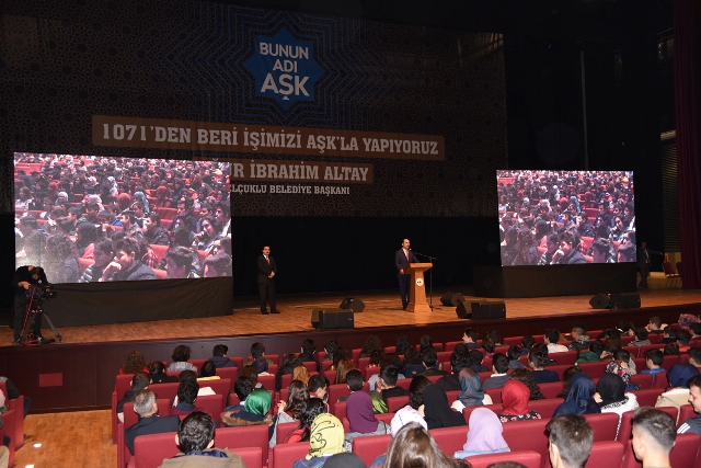 ALTAY: "Büyük ve güçlü Türkiye'yi gençler inşa edecek