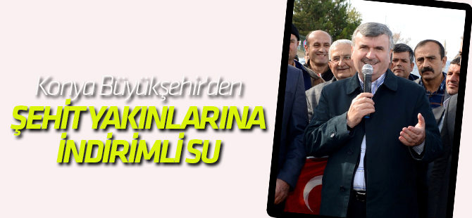 Konya Büyükşehir'den Sulama Suyuna Yüzde 40 İndirim