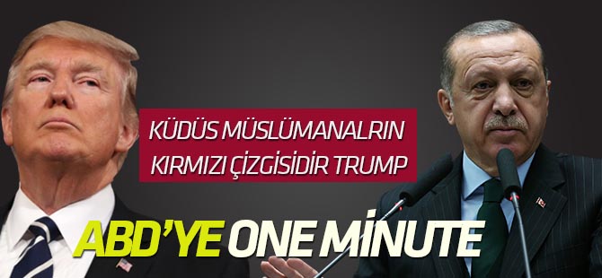 Cumhurbaşkanı Erdoğan'dan ABD'ye sert sözler