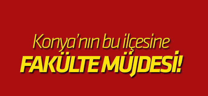 Akşehir İlçesi'ne ikinci fakülte...