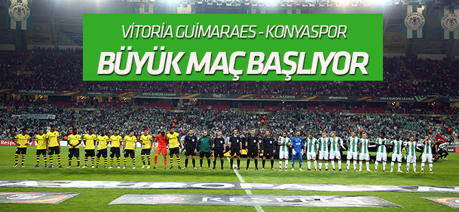 Atiker Konyaspor, Vitoria Guimaraes'e konuk olacak