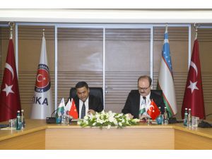 TİKA'dan Özbekistan'da iş birliği protokolü