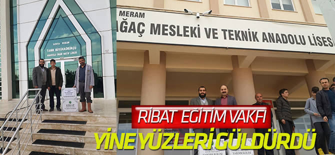RİBAT'tan ihtiyaç sahibi öğrencilere 5 bin çift ayakkabı