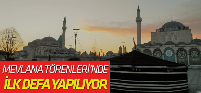 Mevlana Törenlerinde Bir İlk
