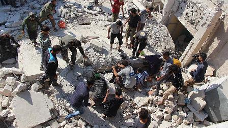 Suriye'de bir ayda 410 sivil hayatını kaybetti