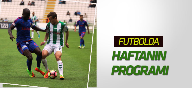Futbolda haftanın programı