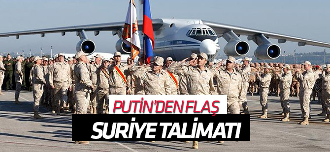 Putin'den Suriye'deki Rus üslerine ilişkin açıklama