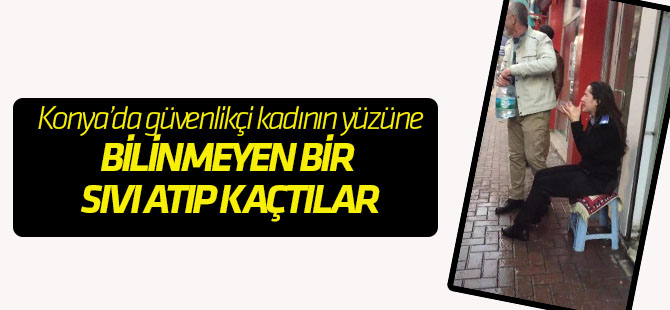 Yüzüne Kimyasal Madde Atılan Kadın Yaralandı