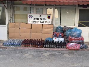 Mersin'de sahte içki operasyonu
